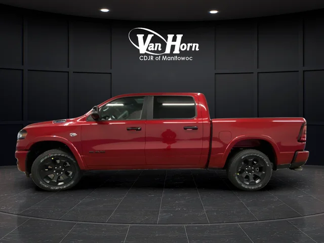 New 2026 Molten Red Pearl-Coat Exterior Paint RAM Big Horn/Lone Star image 4