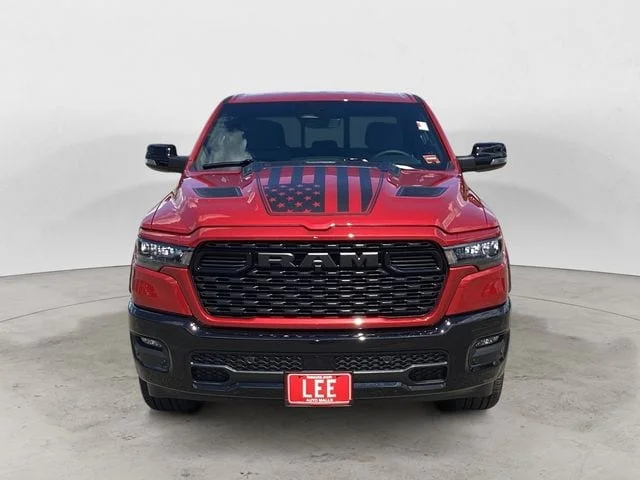 New 2026 Molten Red Ram BIG HORN CREW CAB 4X4 5