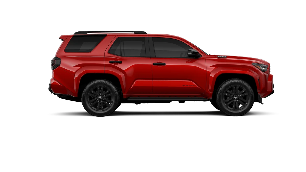 New 2026 Supersonic Red Toyota Platinum image 12