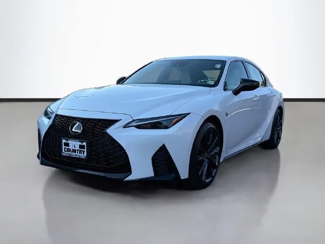 Certified Used 2025 White Lexus 350 F SPORT image 3