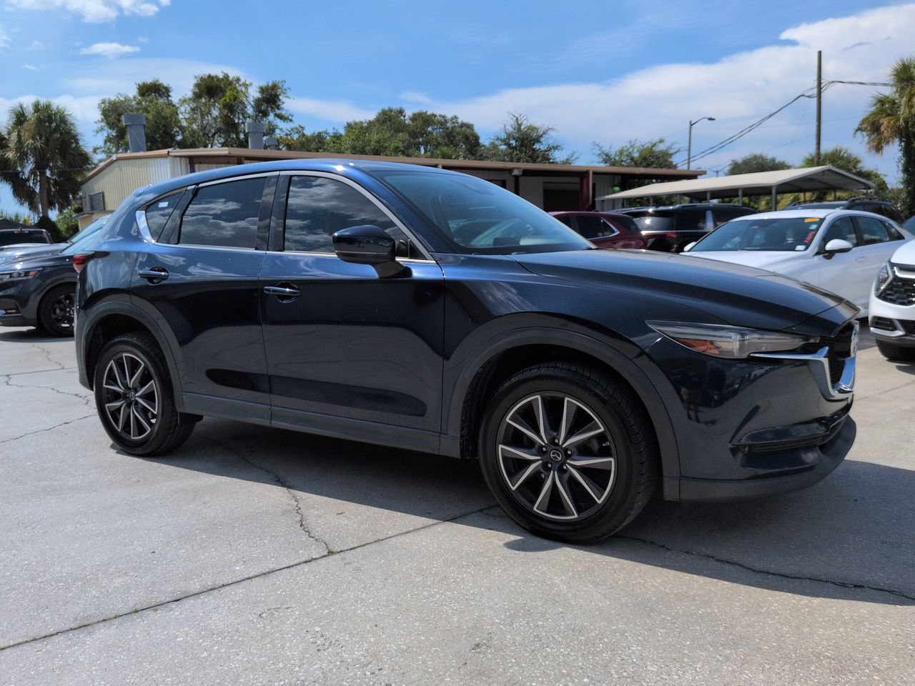 Used 2017 Deep Crystal Blue Mica Mazda Grand Select image 2