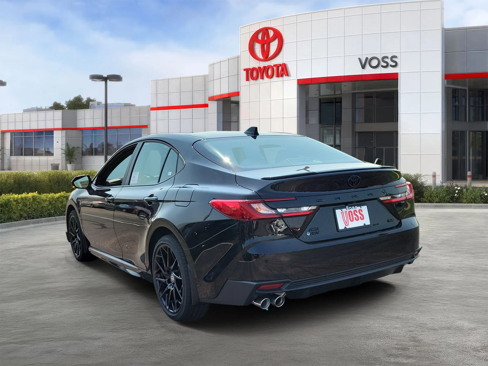 New 2026 Midnight Black Metallic Toyota SE image 3
