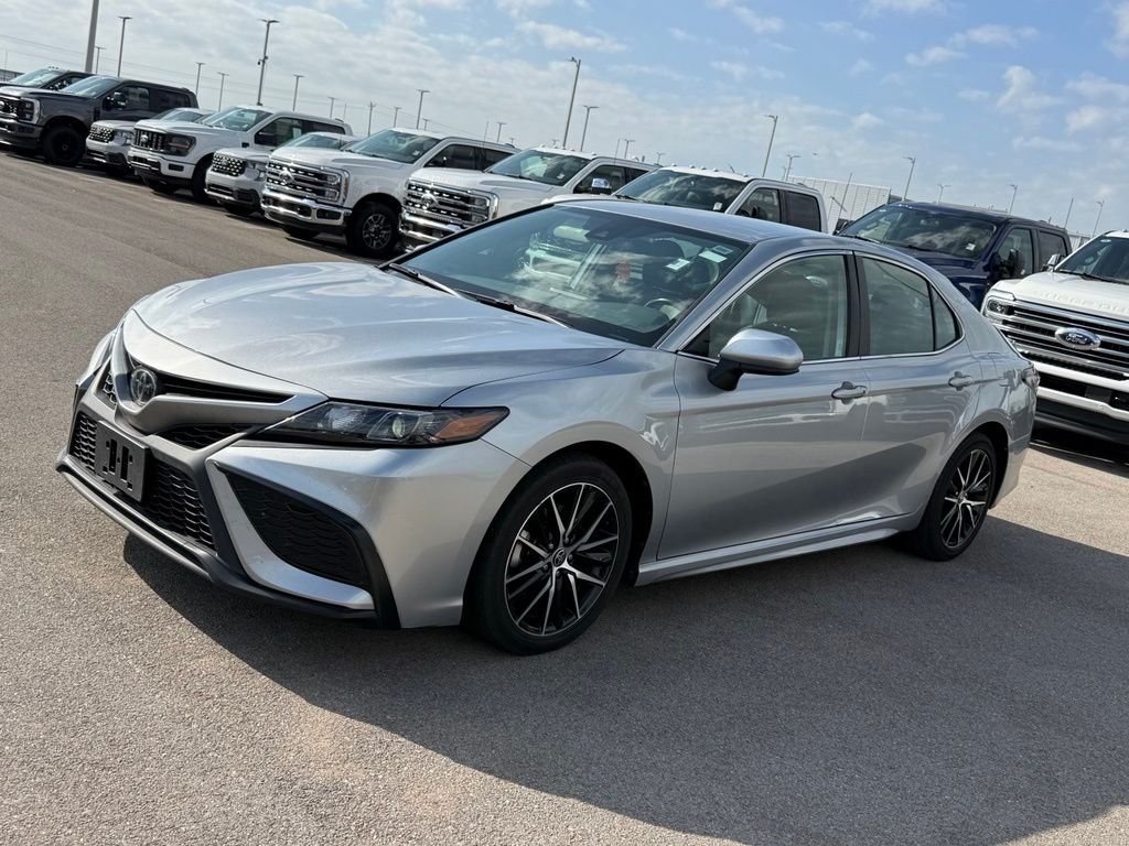 Used 2022 Silver Toyota SE image 21