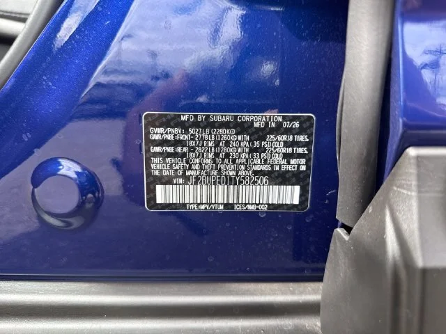 New 2026 SAPPHIRE BLUE PEARL Subaru Touring image 19