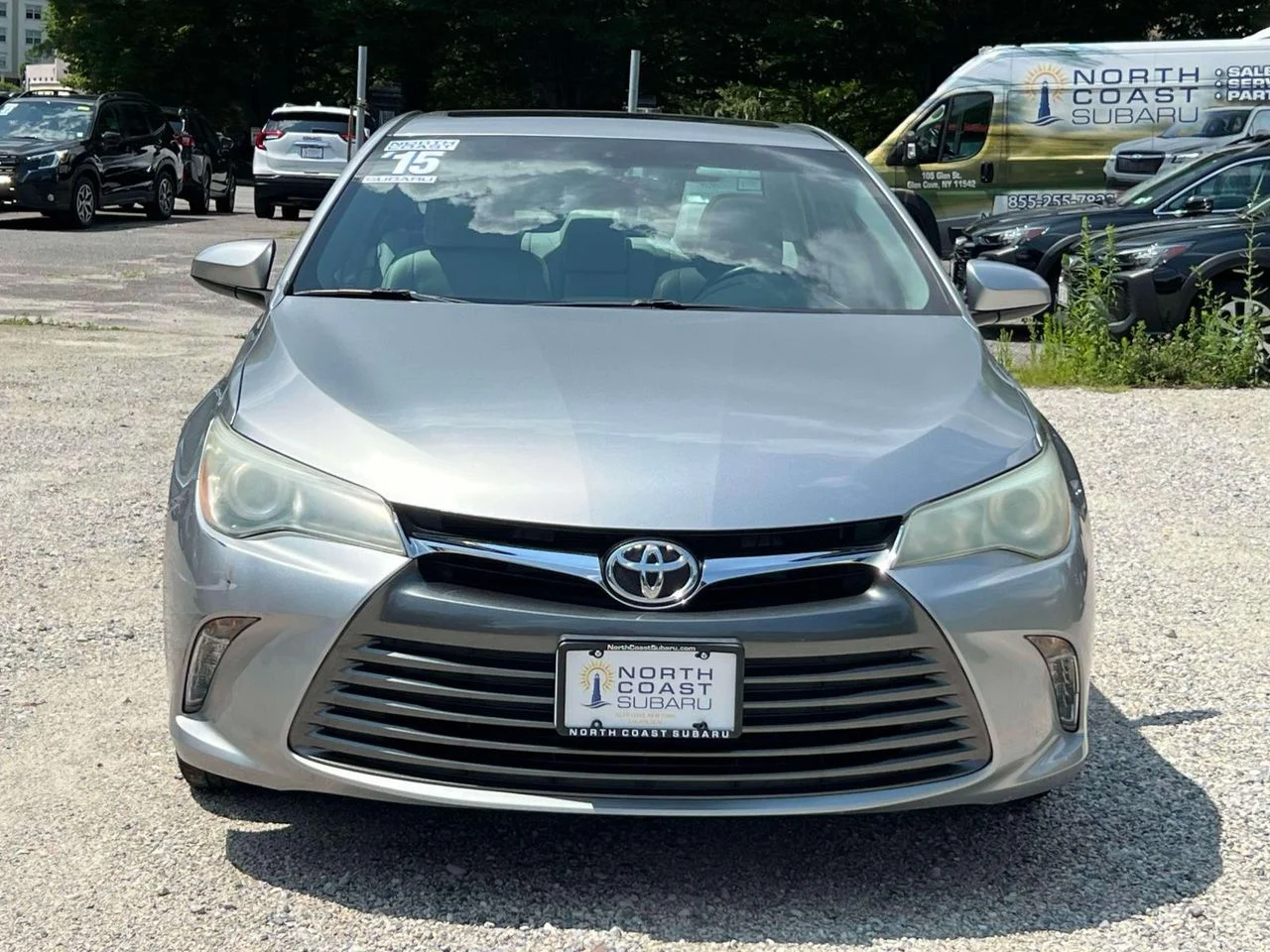 Used 2015 Toyota Camry XLE with VIN 4T1BF1FK2FU876331 for sale in Glen Cove, NY