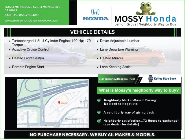 Used 2023 Silver Honda EX image 2