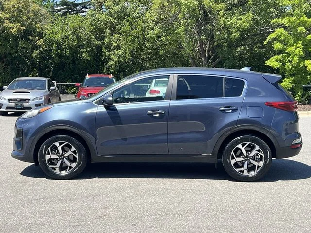 Used 2022 Blue Kia LX image 10