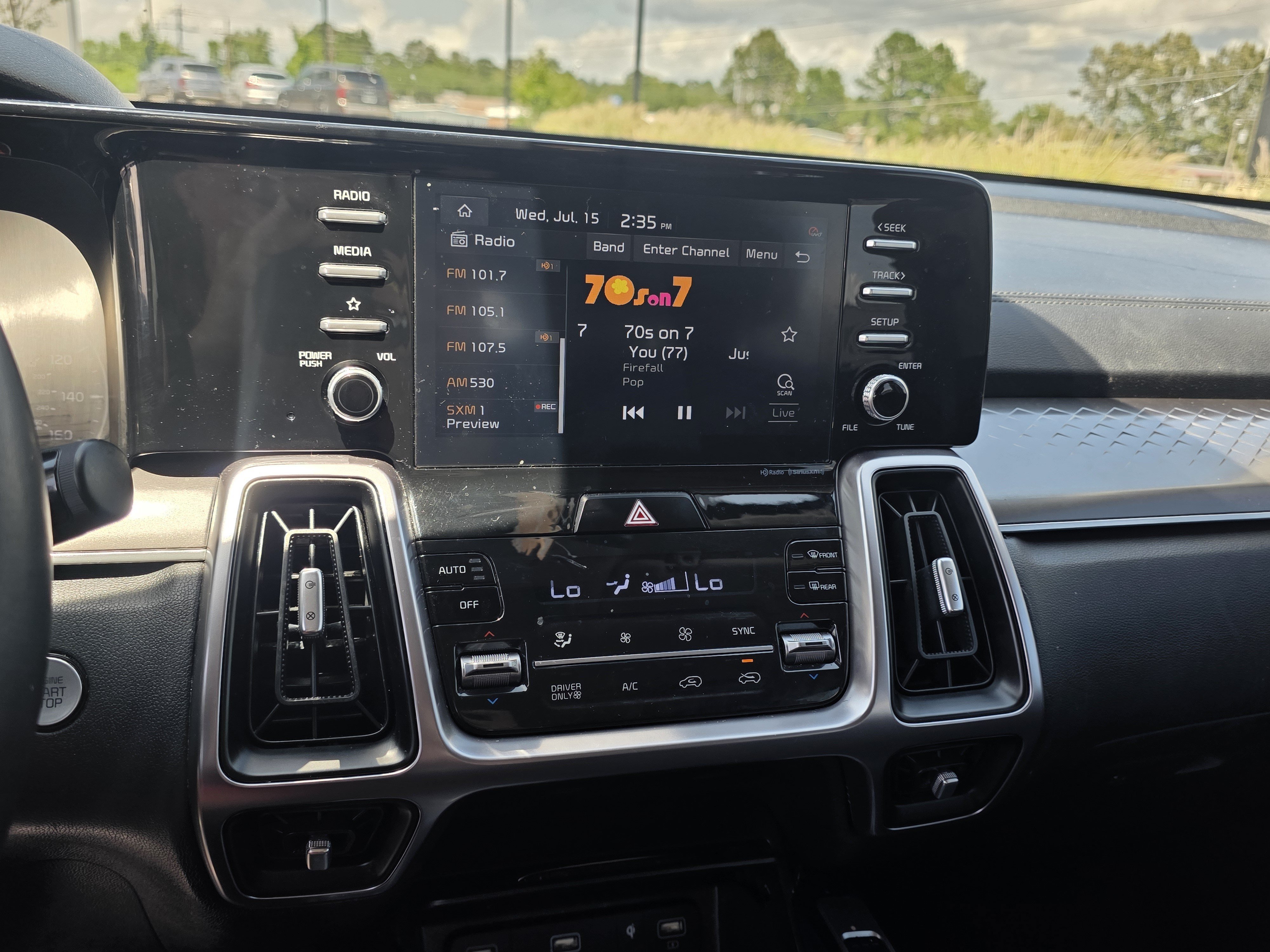 Used 2021 Gravity Blue Kia EX image 8
