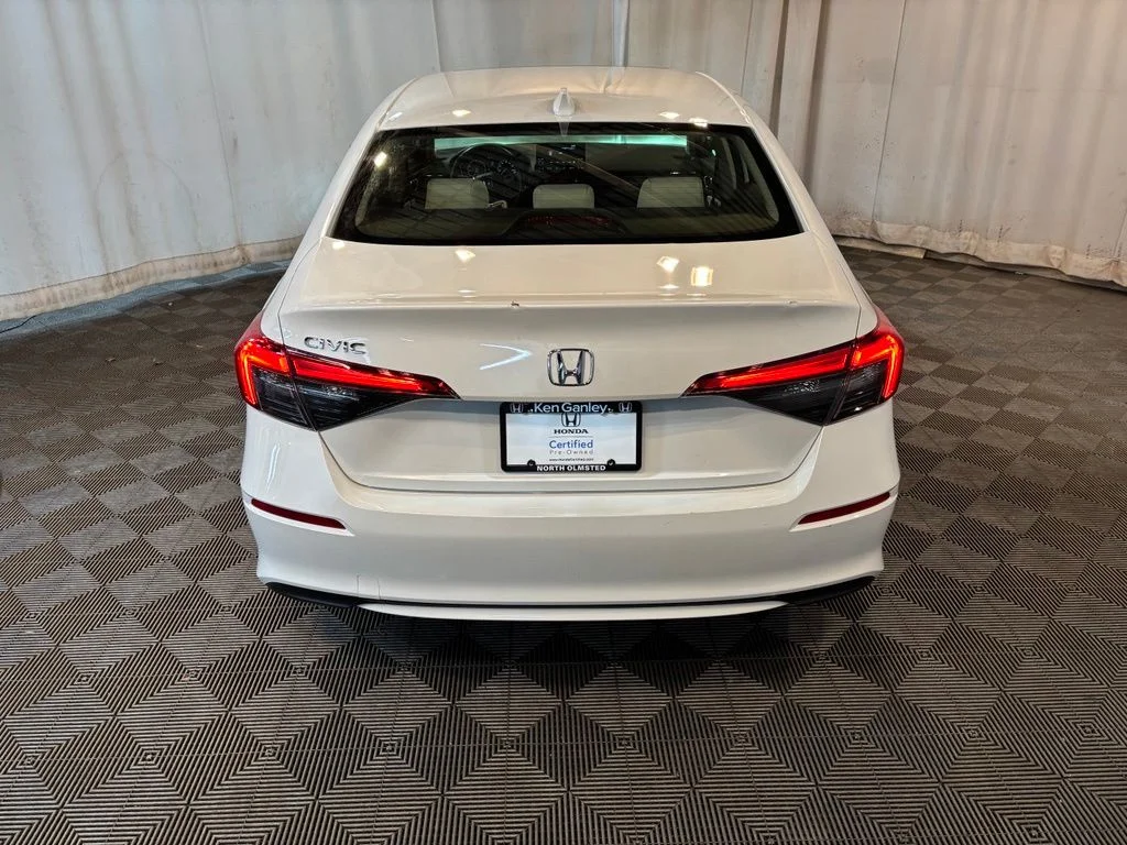 Certified Used 2022 Platinum White Pearl Honda EX image 5