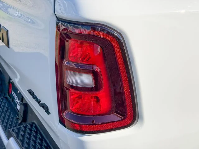 New 2026 Bright White Clear-Coat Exterior Paint RAM Laramie image 9