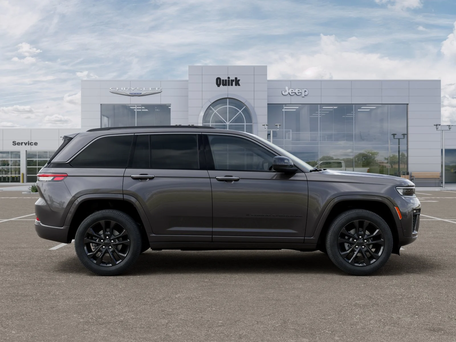 New 2026 Baltic Gray Metallic Clear-Coat Exterior Paint Jeep Limited Reserve image 47