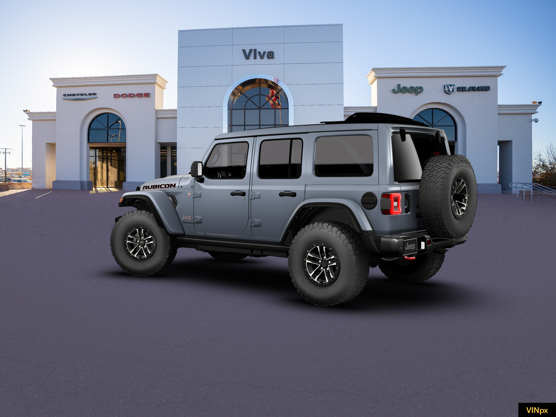 New 2026 Anvil Clear-Coat Exterior Paint Jeep Rubicon X image 16