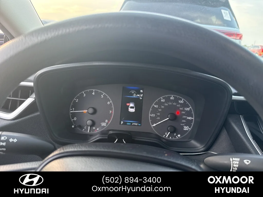 Used 2025 Ruby Flare Pearl Toyota LE image 3