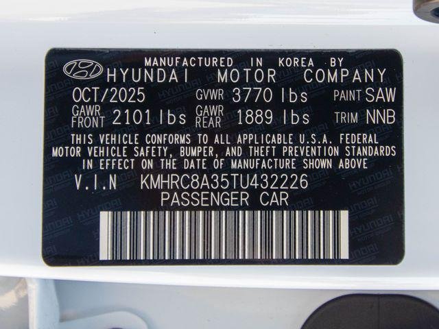 New 2026 White Hyundai SEL image 29