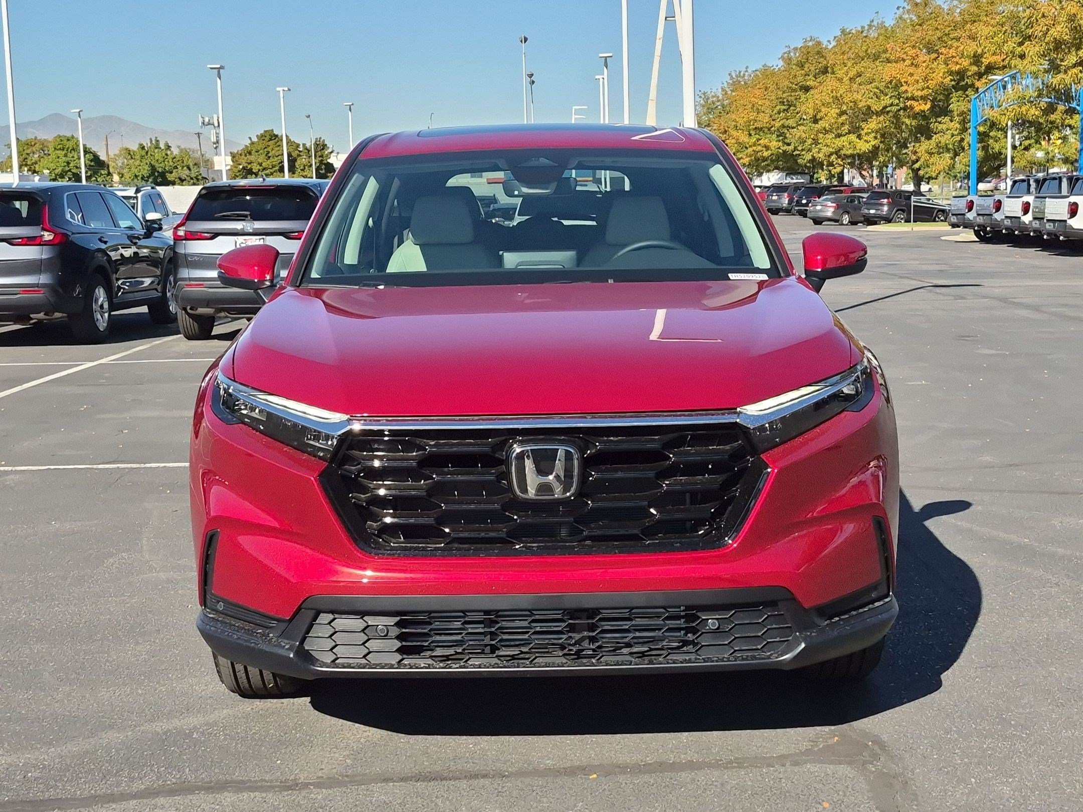 New 2026 Radiant Red Metallic Honda EX-L image 9