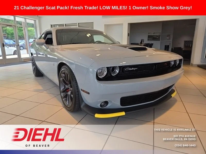 Used 2021 Gray Dodge R/T Scat Pack image 1