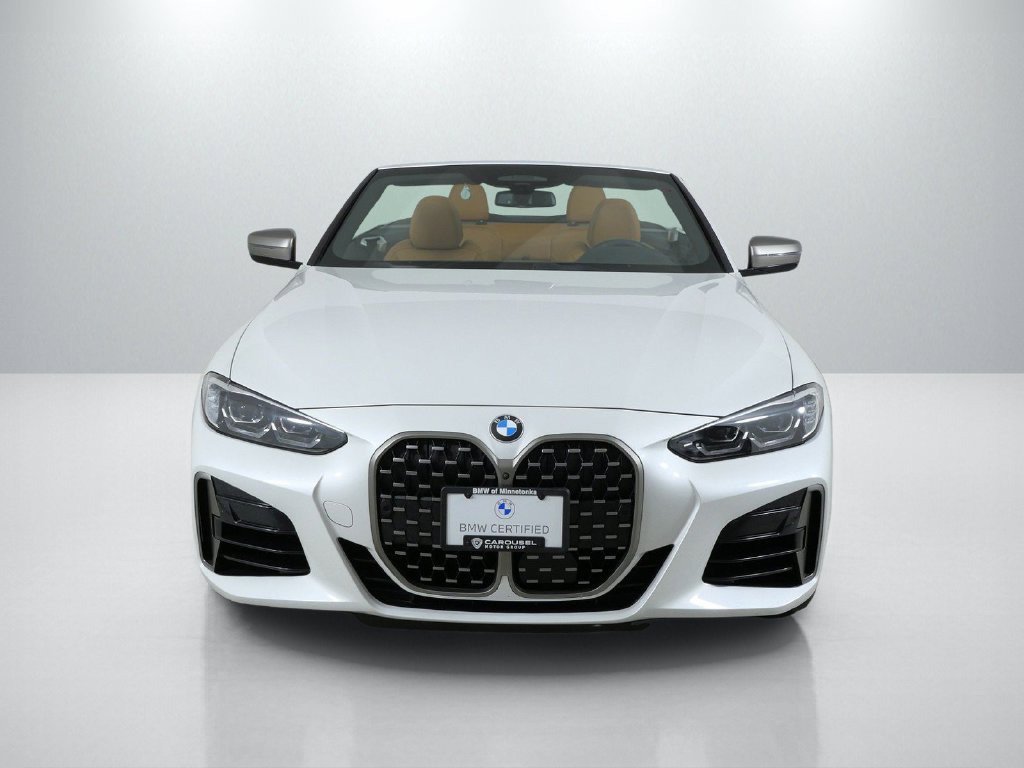 Certified Used 2023 Mineral White Metallic BMW M440i xDrive image 3