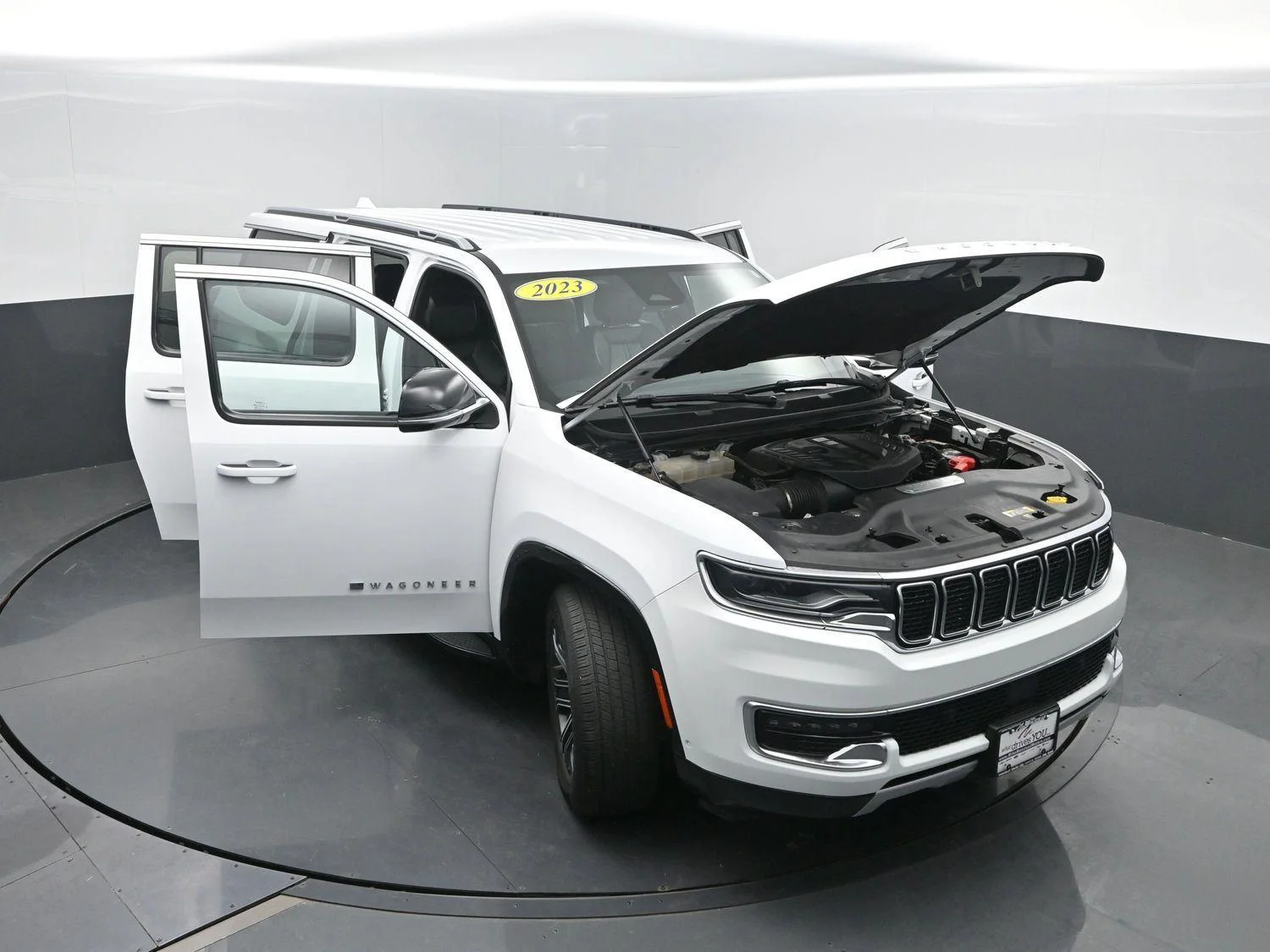 Used 2023 Bright White Clearcoat Jeep Series II image 45