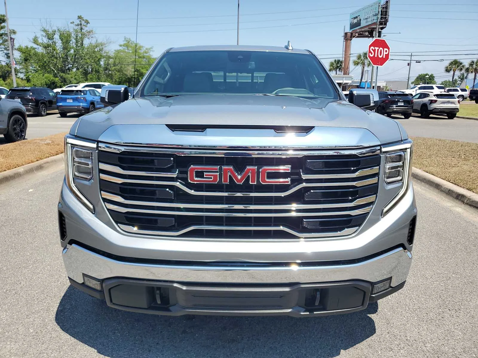 New 2026 Sterling Metallic GMC SLT image 9