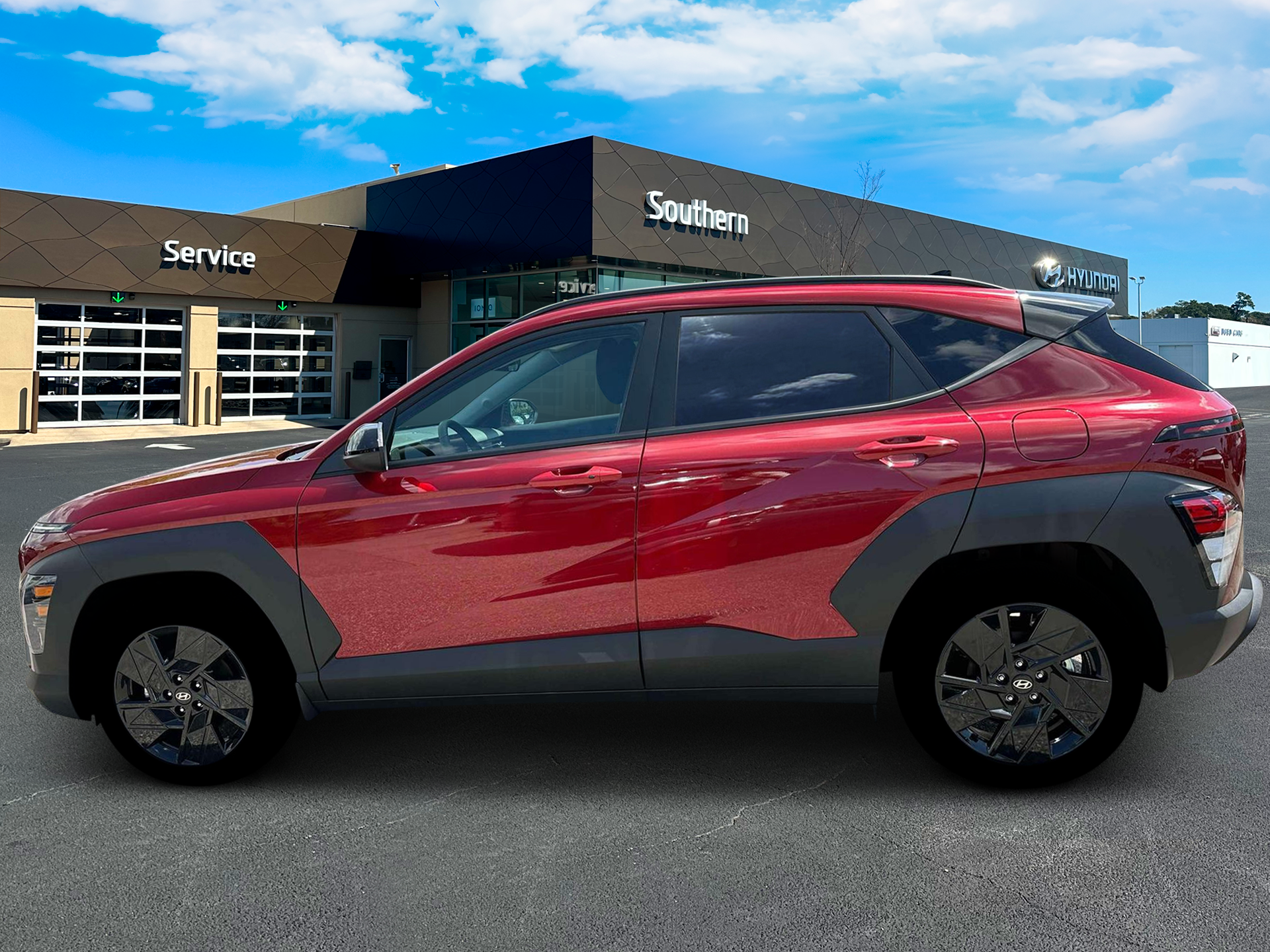 New 2026 Red Hyundai SEL Sport FWD image 3