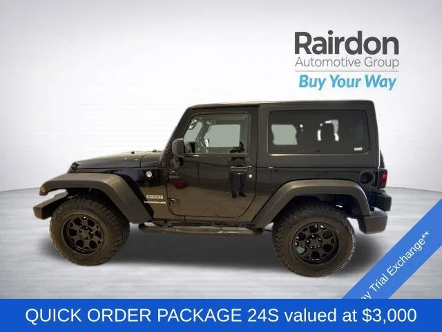 Used 2017 Black Clearcoat Jeep Sport image 2