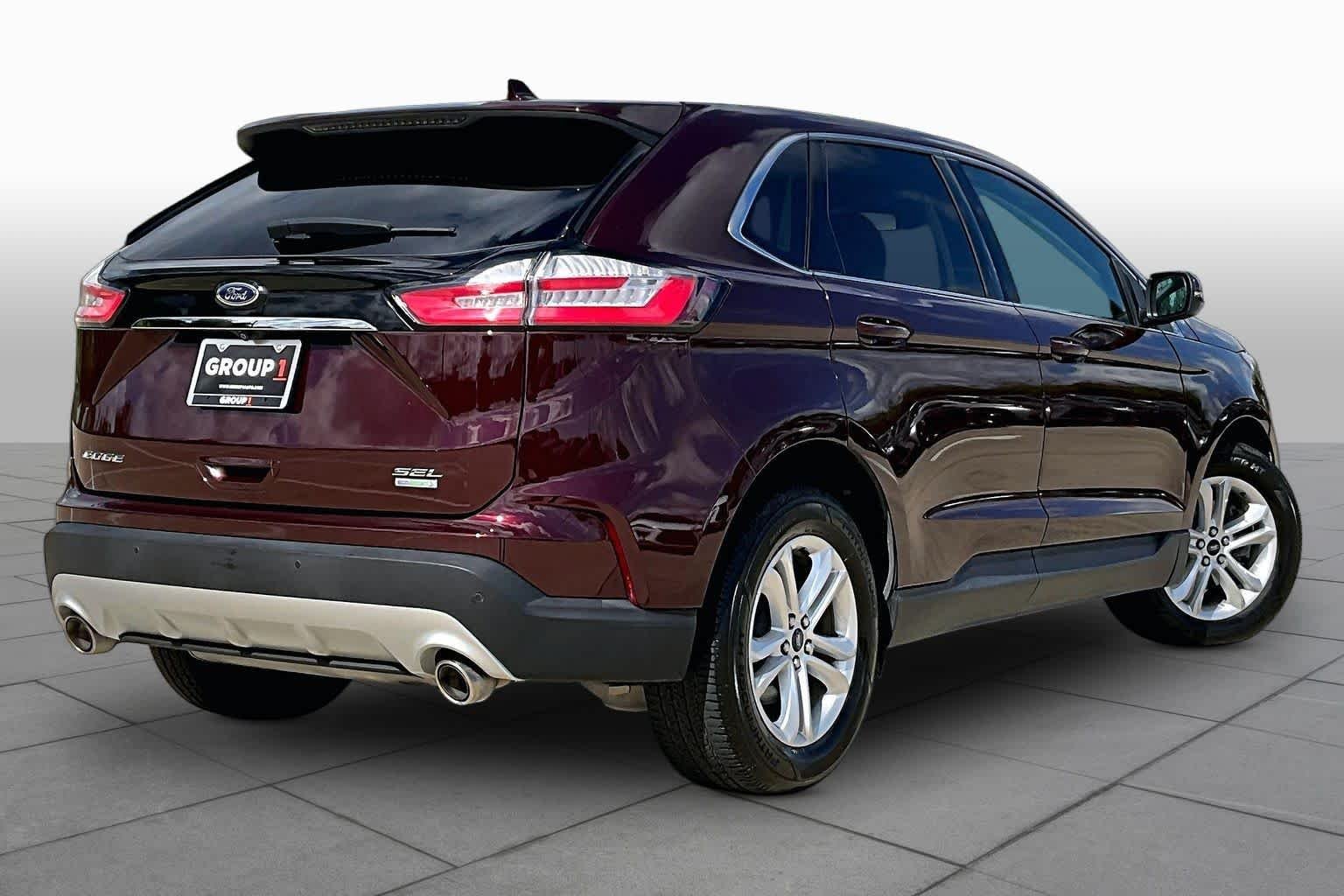 Used 2019 Burgundy Velvet Metallic Tinted Clearcoat Ford SEL image 13