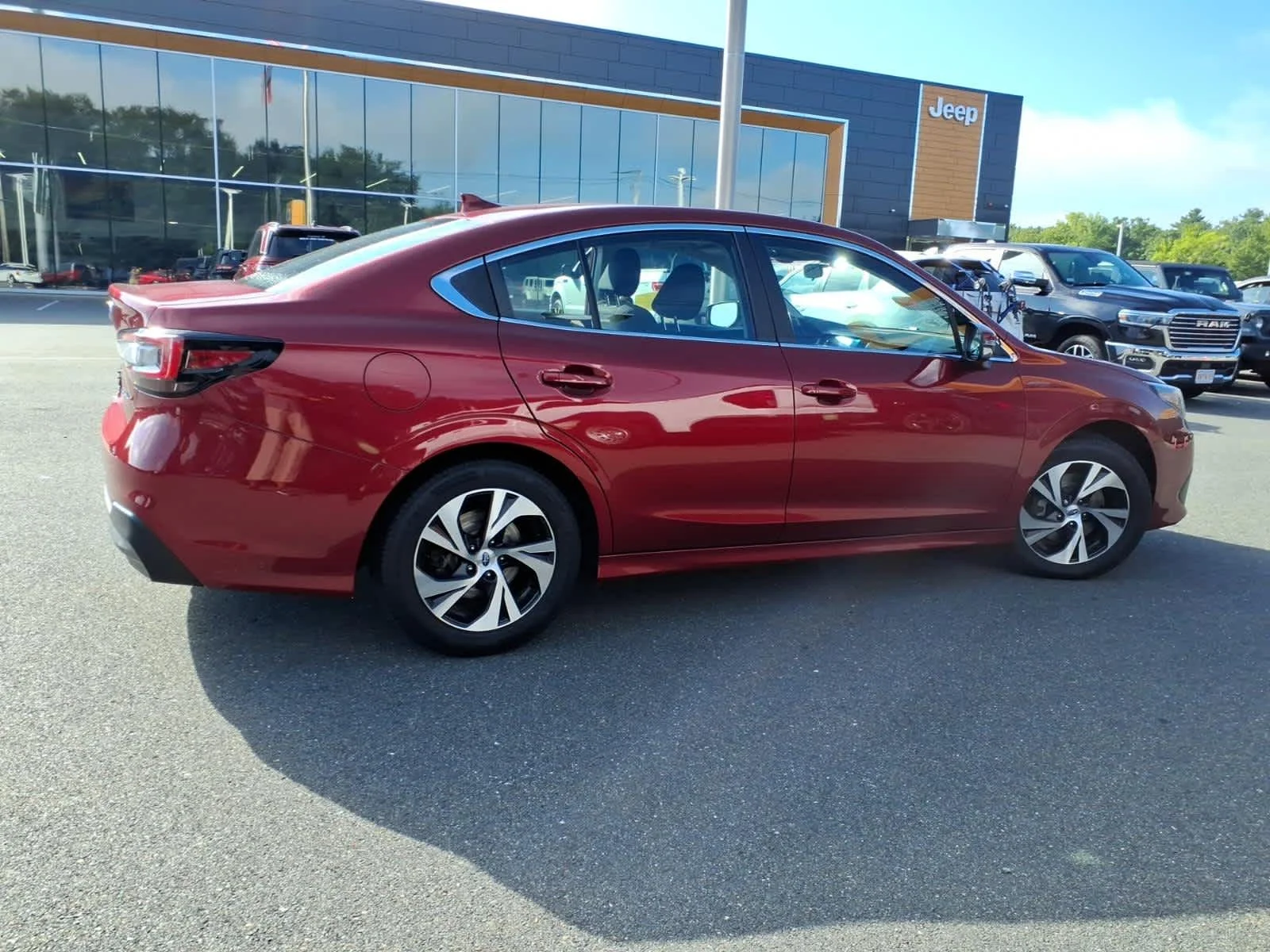 Used 2022 Crimson Red Pearl Subaru Premium image 6