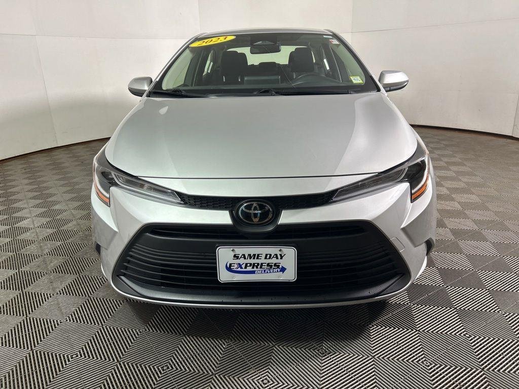 Used 2023 Classic Silver Metallic Toyota LE image 11