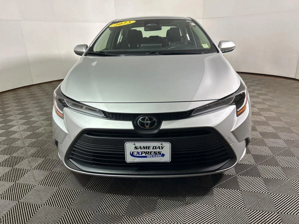 Used 2023 Classic Silver Metallic Toyota LE image 11