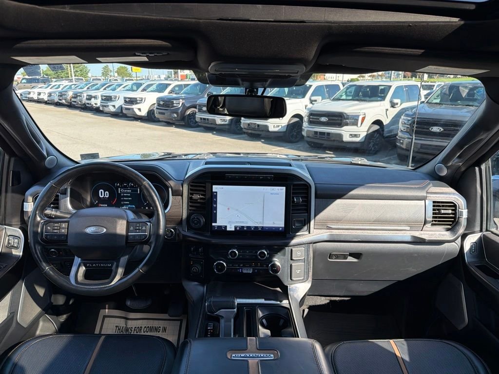 Used 2023 Antimatter Blue Metallic Ford Platinum image 25