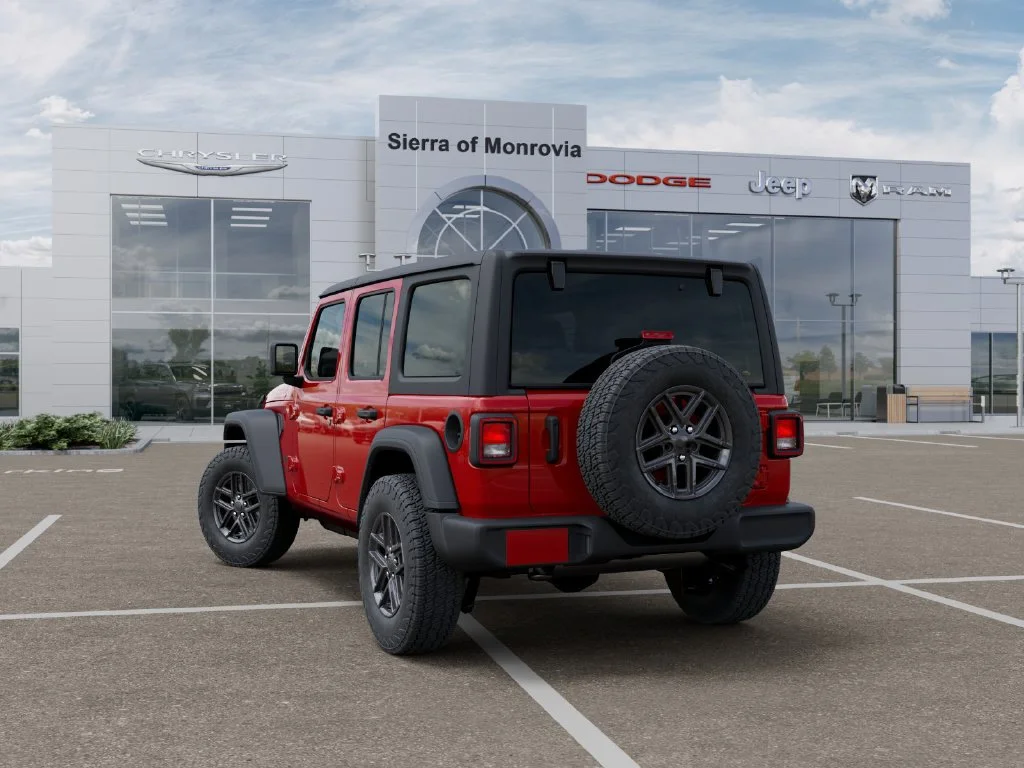 New 2026 Firecracker Red Clear-Coat Exterior Paint Jeep  image 3