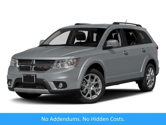 Used 2017 Pitch Black Clearcoat Dodge SXT image 1