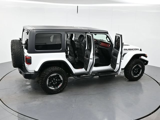 Used 2018 Bright White Clearcoat Jeep Rubicon image 41