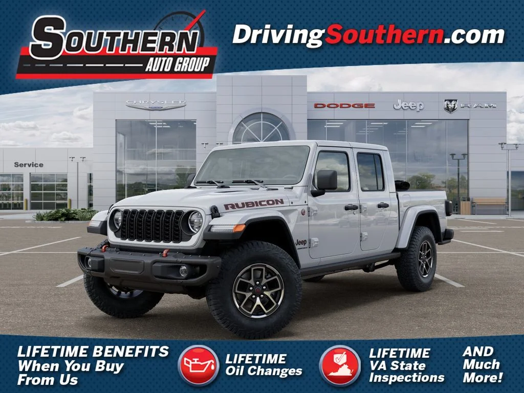 New 2026 Bright White Clearcoat Jeep Rubicon image 1