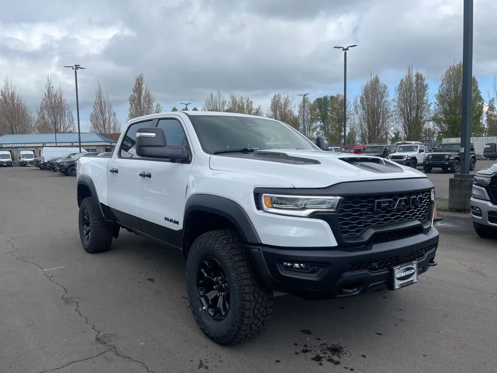 New 2026 Bright White Clear-Coat Exterior Paint RAM RHO image 8