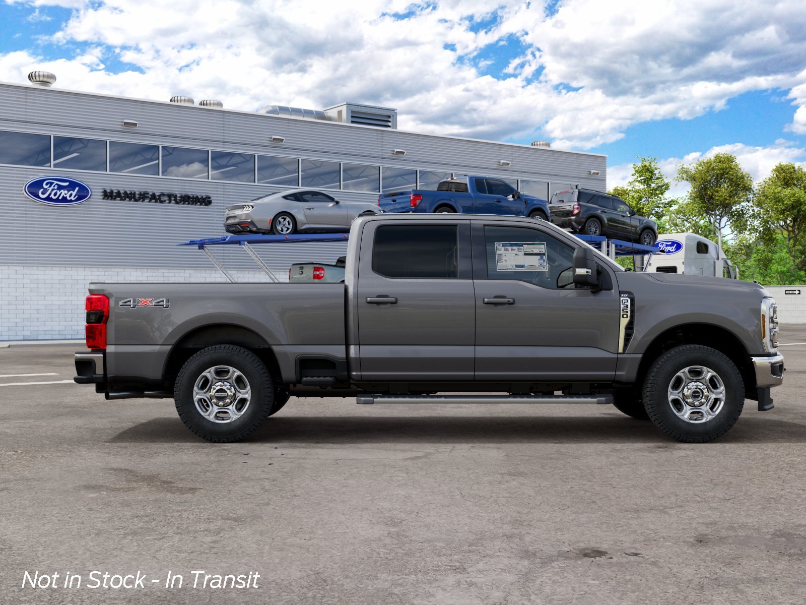 New 2027 Carbonized Gray Metallic Ford F-350® XLT image 5