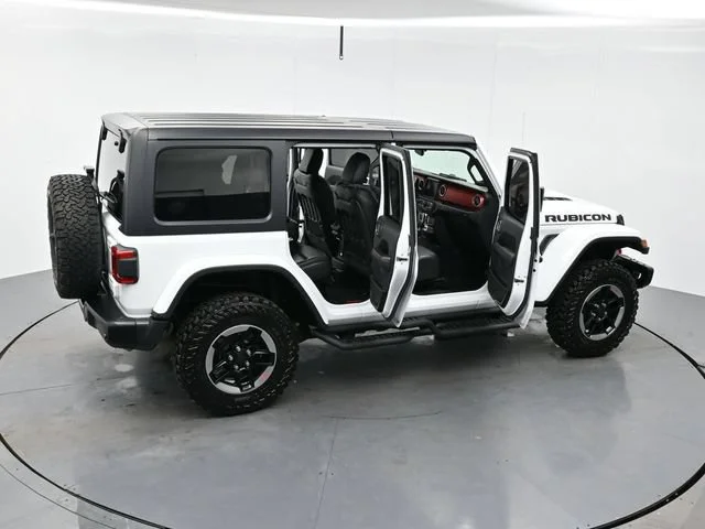 Used 2018 Bright White Clearcoat Jeep Rubicon image 41