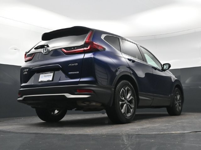 Certified Used 2021 Obsidian Blue Pearl Honda HYBRID EX image 36