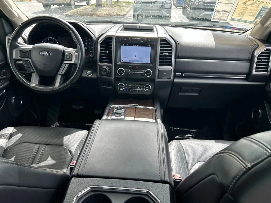 Certified Used 2019 White Platinum Clearcoat Metallic Ford Platinum image 10