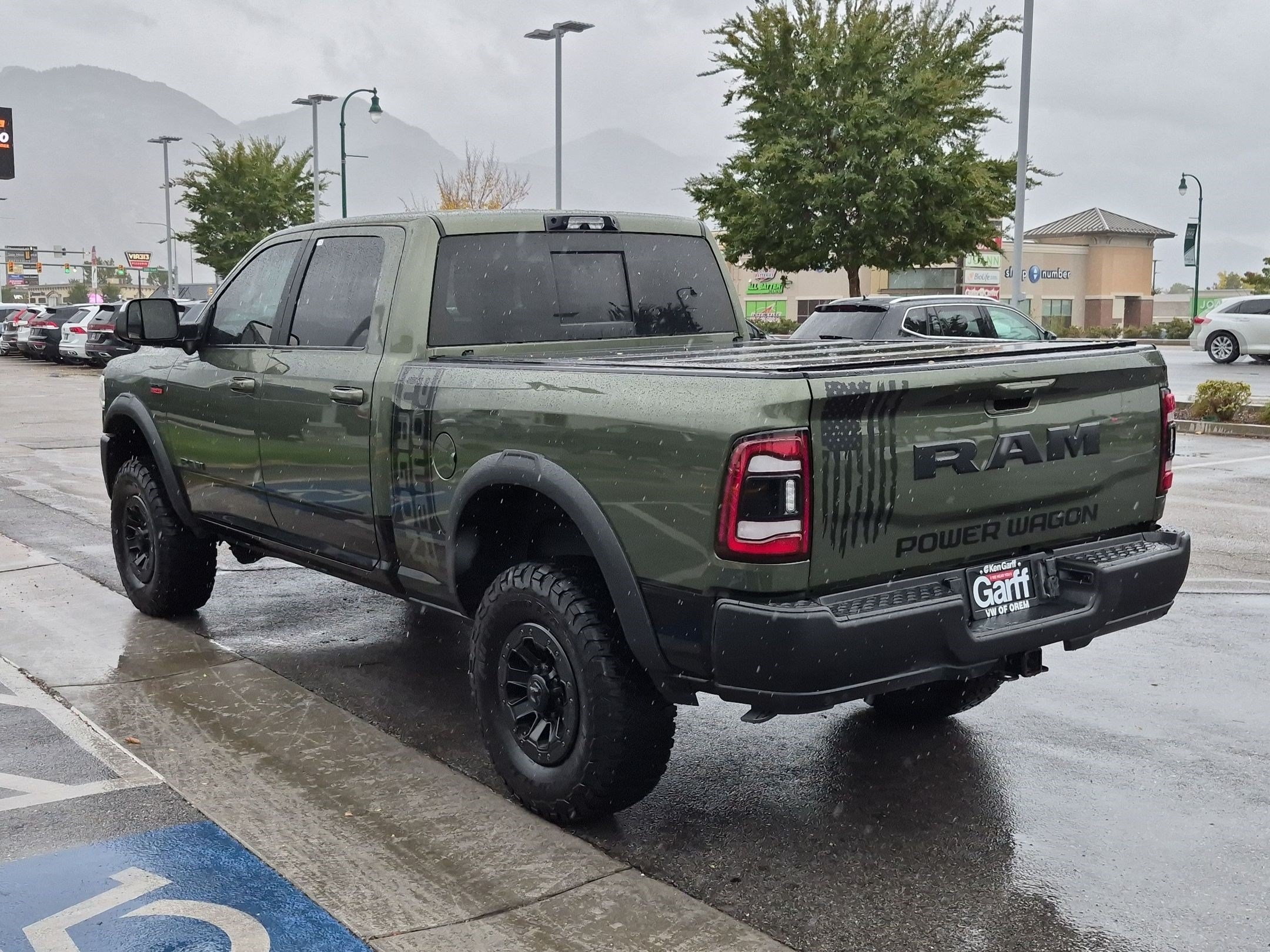Used 2022 Olive Green Pearlcoat Ram Power Wagon image 5