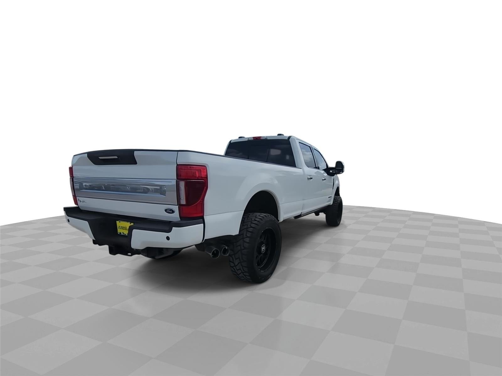 Used 2021 White Ford Platinum image 8