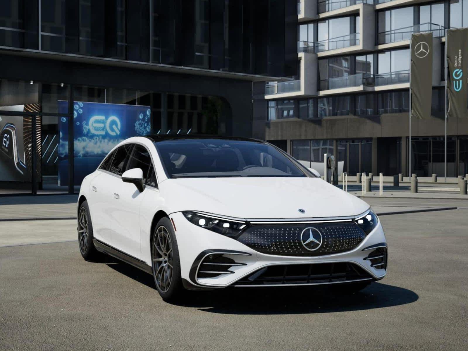 New 2026 Polar White Mercedes-Benz EQS 450 image 8