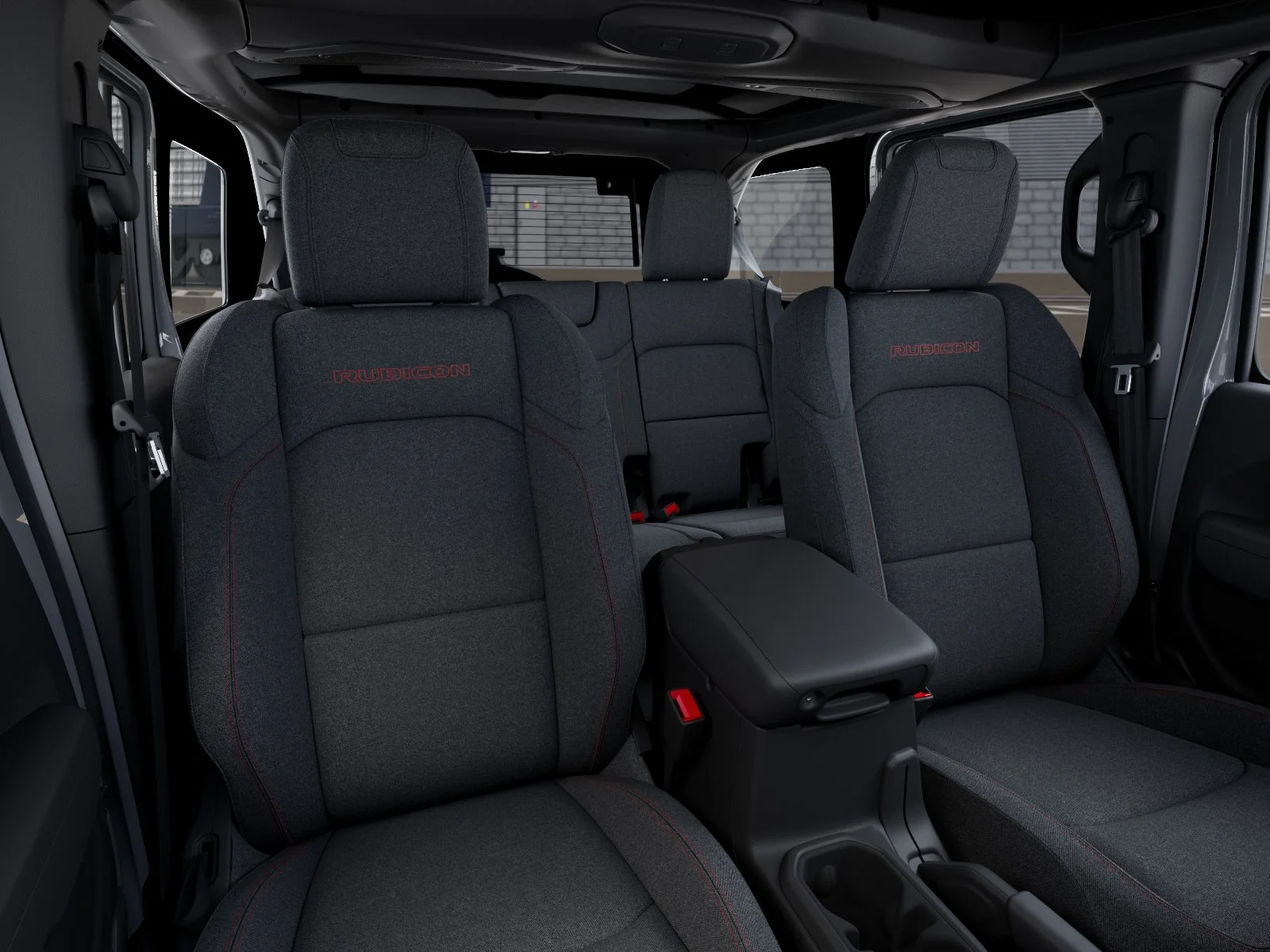 New 2027 Bright White Clear-Coat Paint Jeep Rubicon image 9