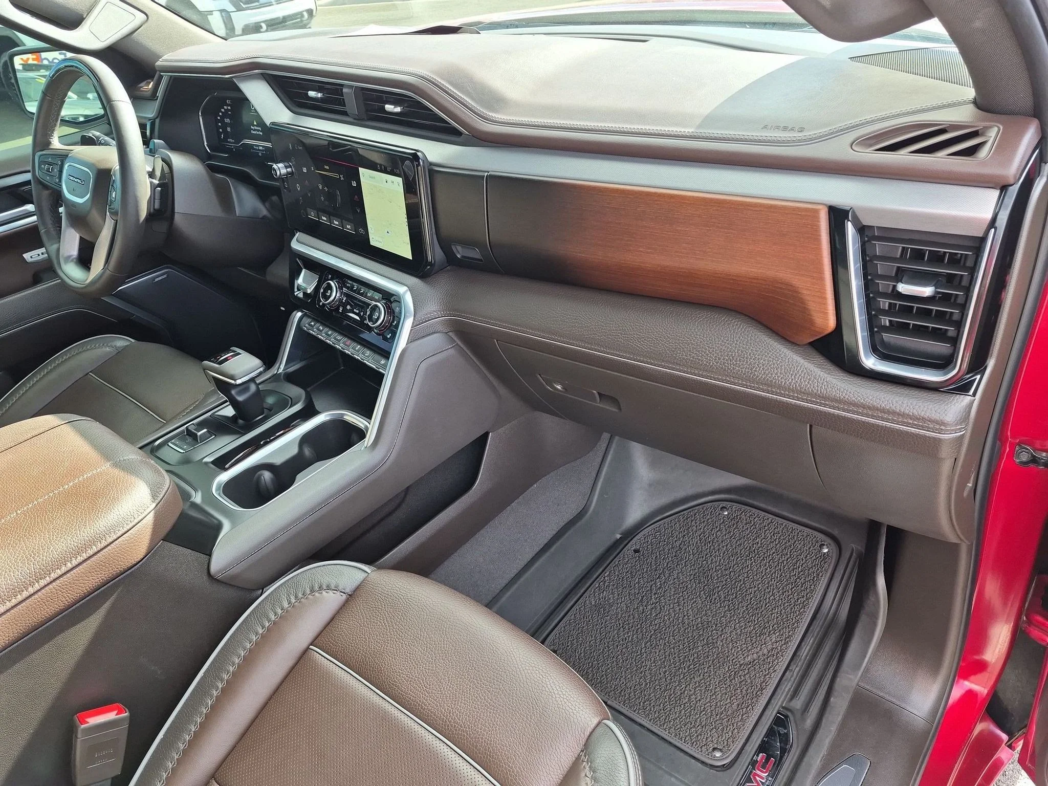 Used 2024 Volcanic Red Tintcoat GMC Denali image 23