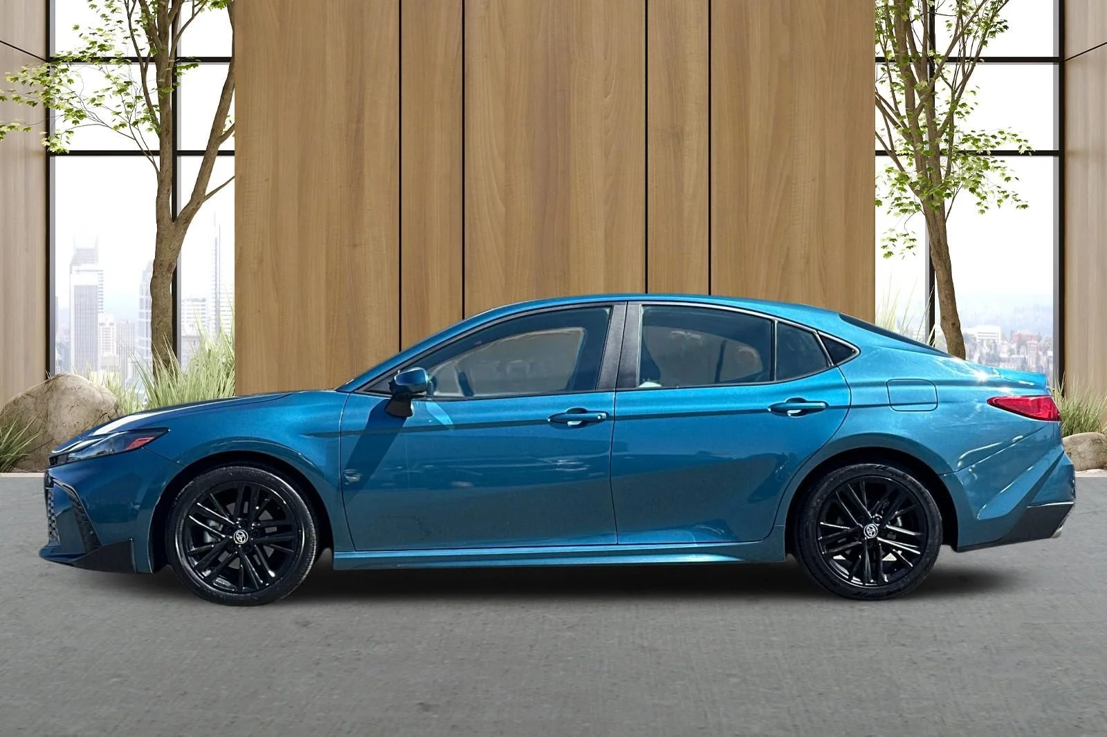 Used 2025 Blue Toyota SE image 7