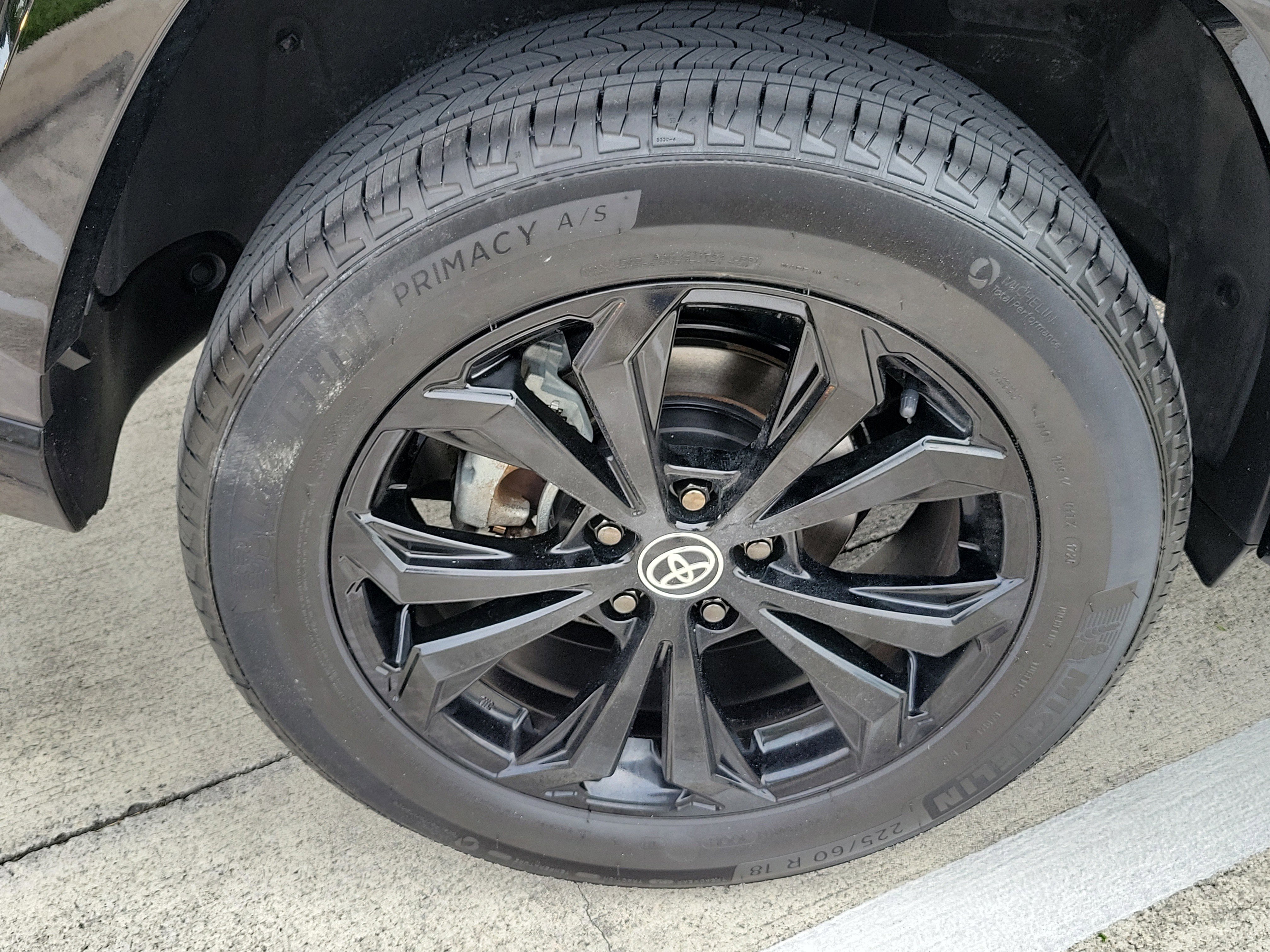 Used 2024 Magnetic Gray Metallic Toyota SE image 8