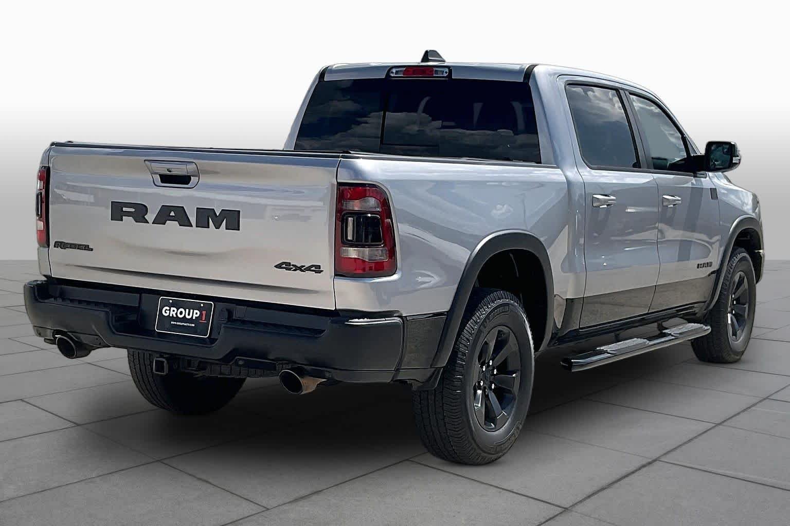 Used 2022 Billet Silver Metallic Clearcoat Ram Rebel image 13