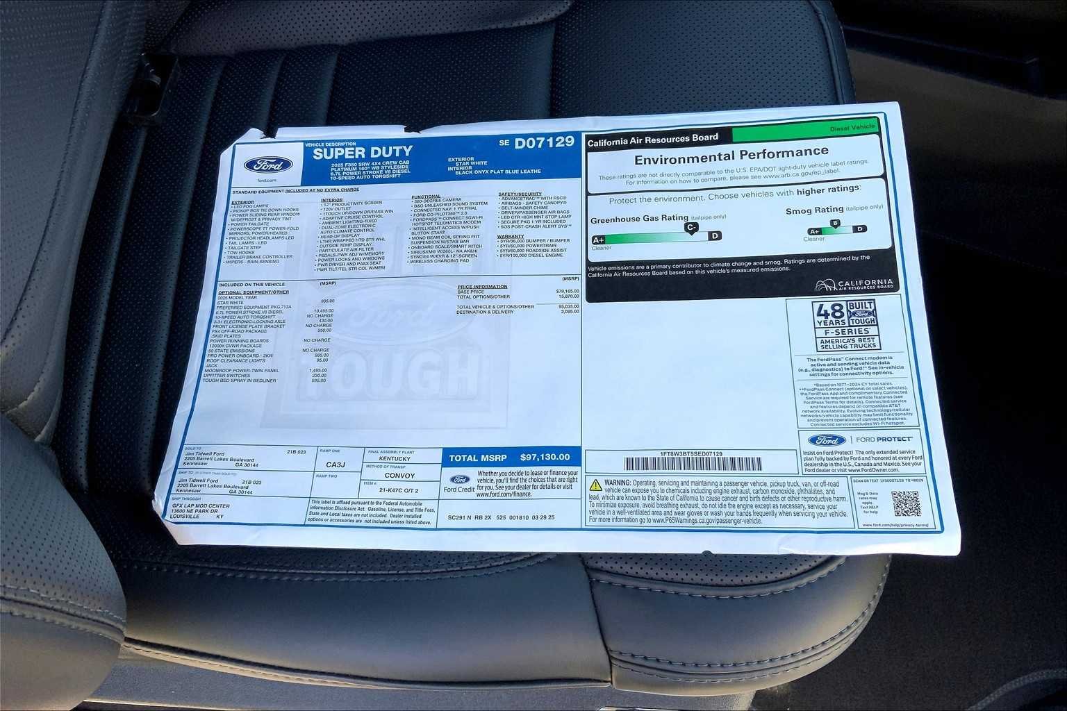 2025 Ford F-350 Super Duty Platinum - Photo 17