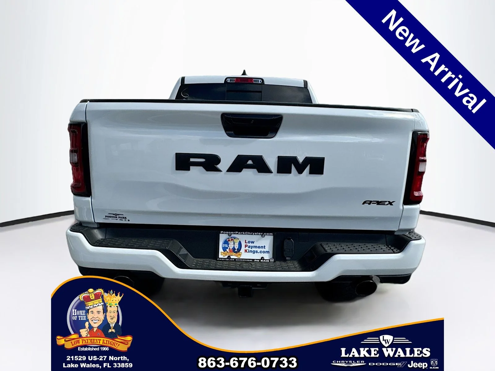 Certified Used 2025 White Ram Big Horn/Lone Star image 4