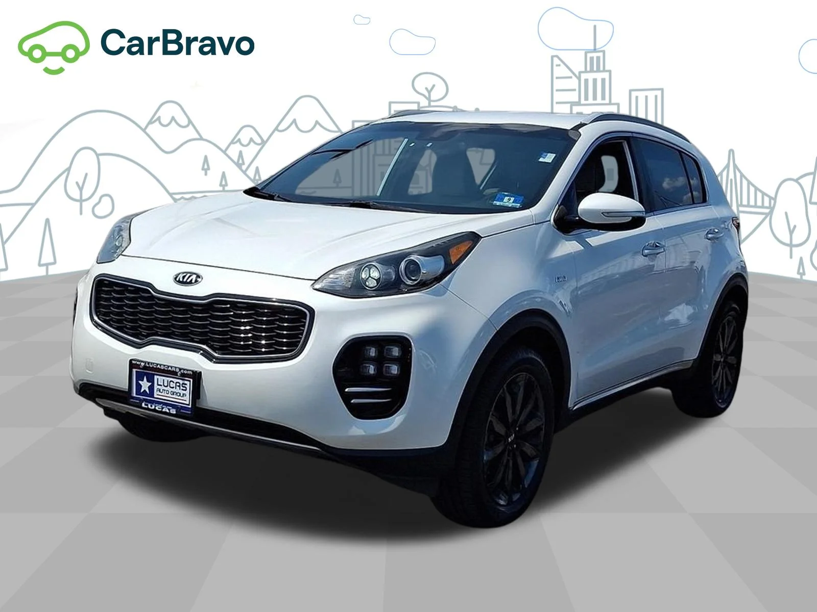 Used 2019 White Kia EX image 33